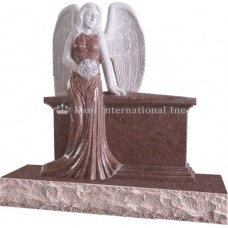 Angel Sitting on a Roof Top Upright
